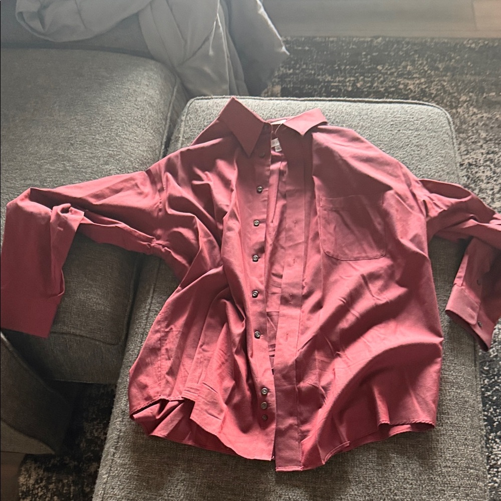 Joseph & Feiss Button-Down Shirt in Rose